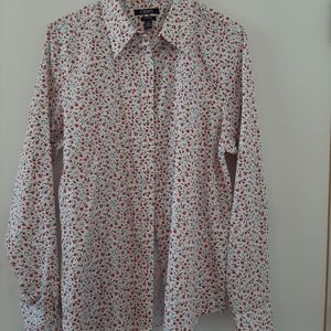 Shirt, floral, XL